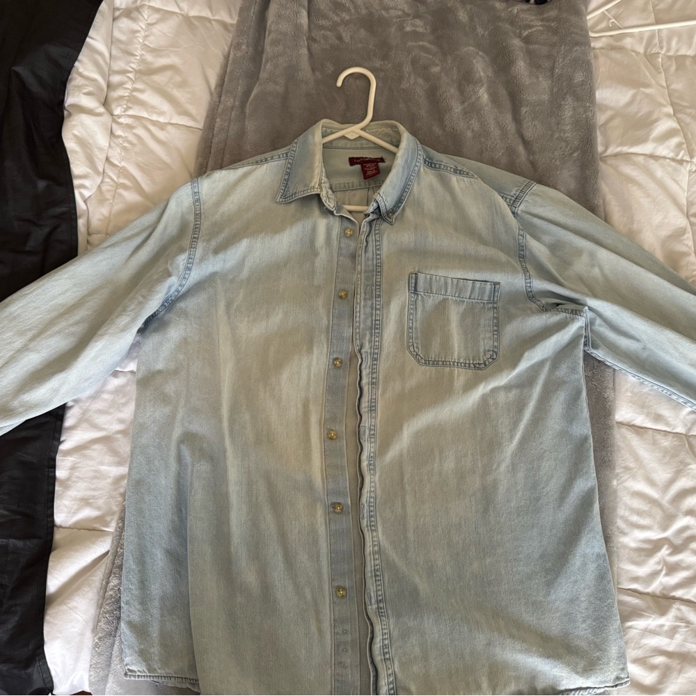 Covington Light Blue Cotton Shirt